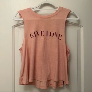 Spiritual Gangster “Give Love” Tank Top